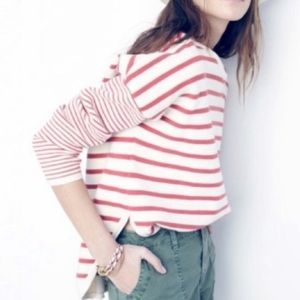 Madewell Striped Sweater Oversized